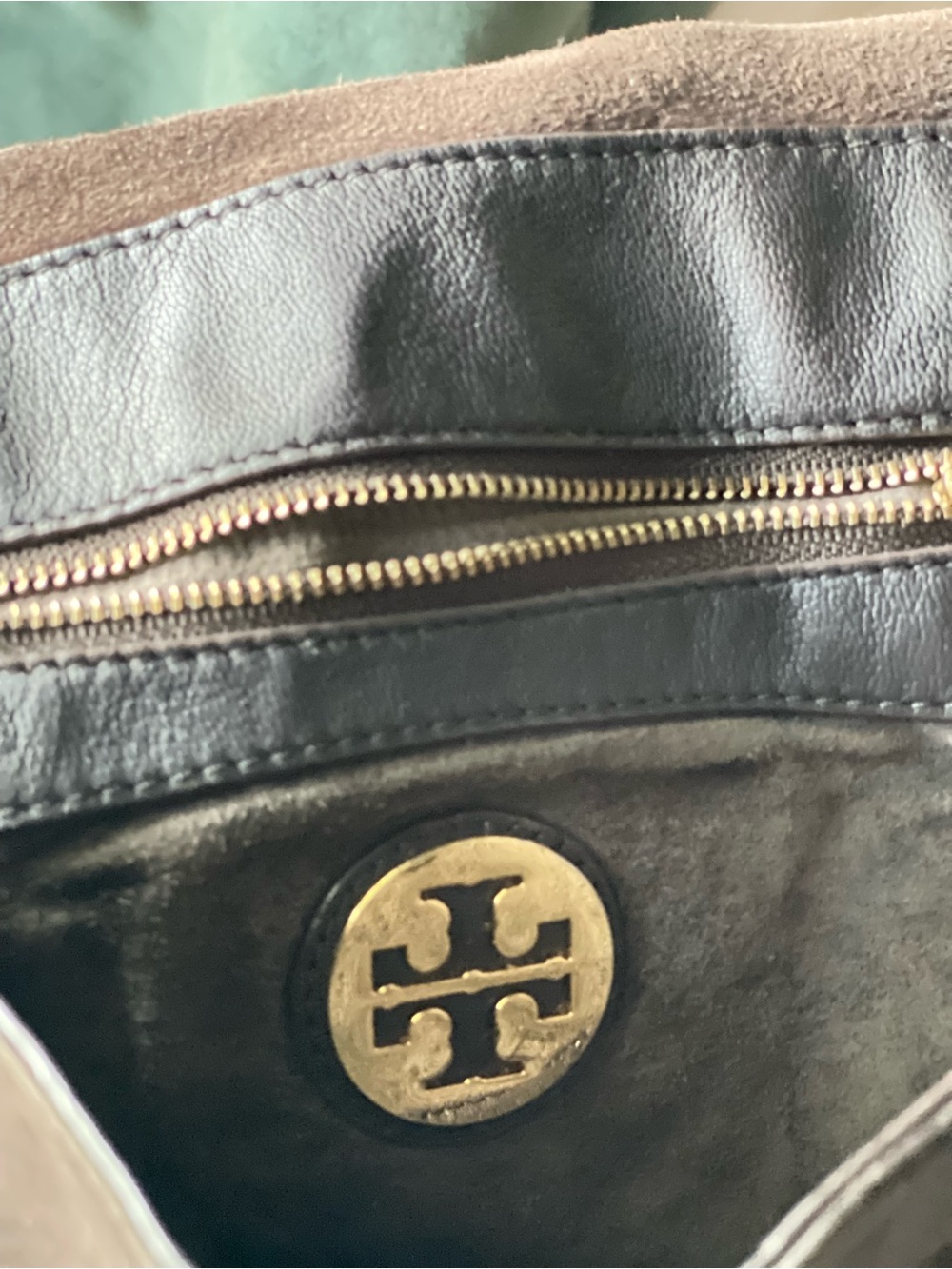 Tory Burch Chocolate Brown Suede Fringe Crossbody Bag - Picture 4 of 11